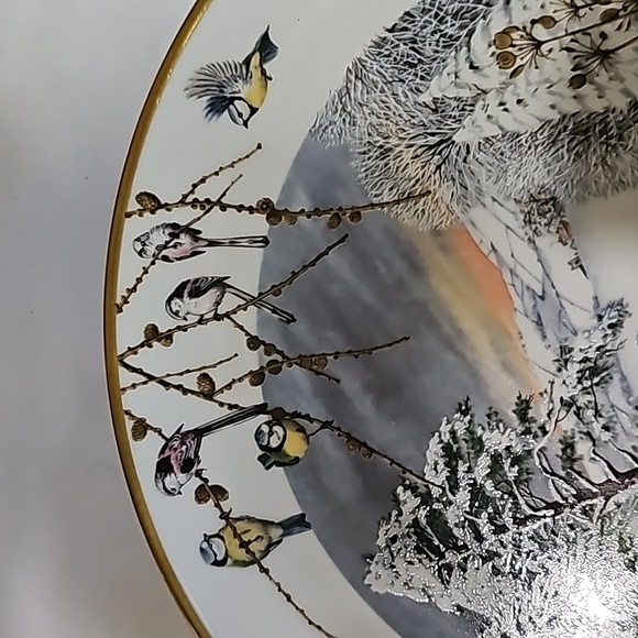 Plate A Country Lane In December Limited Edition - Picture 12 of 16